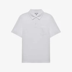 Reiss Nammos Short-sleeved Cotton Polo Shirt
