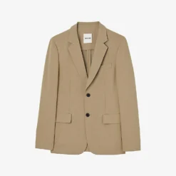 Sandro Single-breasted Woven Blazer