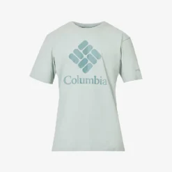 Columbia Pacific Crossing Logo-print Cotton-blend T-shirt