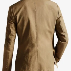 Ted Baker Slim-fit Double-breasted Cotton And Linen-blend Blazer 7 Ted Baker Slim-fit Double-breasted Cotton And Linen-blend Blazer -Default Template 4 R04110312 STONE ALT03