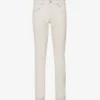 Paige Federal Straight-leg Mid-rise Stretch-denim Jeans