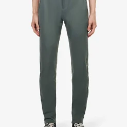 Paige Stafford Slim-leg Mid-rise Stretch-woven Trousers -Default Template 4 R04111350 JADEDCRYSTAL ALT02