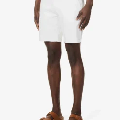 Paige Thompson Mid-rise Stretch-denim Shorts -Default Template 4 R04111364 ATLANTICFROST ALT02