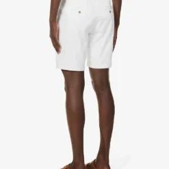 Paige Thompson Mid-rise Stretch-denim Shorts -Default Template 4 R04111364 ATLANTICFROST ALT03