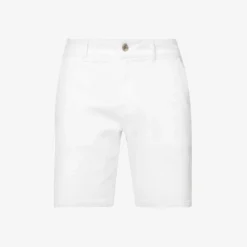 Paige Thompson Mid-rise Stretch-denim Shorts