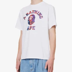 Crazy College Camouflage-print Cotton-jersey T-shirt -Default Template 4 R04118332 WHITE ALT02