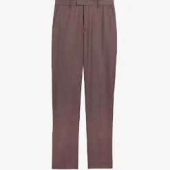 Ted Baker Byront Slim-fit Straight-leg Wool Trousers