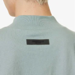 ESSENTIALS Brand-appliqué Long-sleeved Cotton-jersey T-shirt -Default Template 4 R04126199 SYCAMORE ALT04