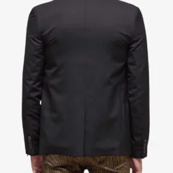 THE KOOPLES Embroidered-collar Single-breasted Woven Blazer -Default Template 4 R04127732 BLA01 ALT03