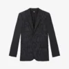 THE KOOPLES Notched-collar Single-breasted Stretch-wool Suit Jacket