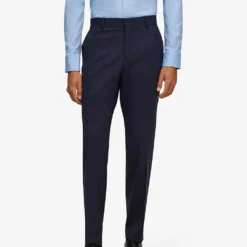 Boss Single-breasted Slim-fit Stretch-virgin Wool Suit 12 Boss Single-breasted Slim-fit Stretch-virgin Wool Suit -Default Template 4 R04128676 OPENBLUE ALT05