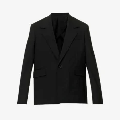 Bottega Veneta Notched-lapel Single-breasted Wool Blazer