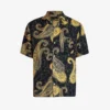 AllSaints Gato Paisley-print Woven Shirt