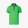 Lacoste Brand-appliqué Regular-fit Cotton-blend Polo Shirt