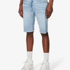 True Religion Ricky Contrast-stitch Stretch-denim Shorts -Default Template 4 R04134920 CABRILLOHARBOR ALT02