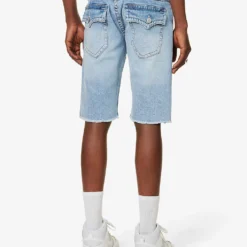 True Religion Ricky Contrast-stitch Stretch-denim Shorts -Default Template 4 R04134920 CABRILLOHARBOR ALT03