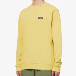 Patagonia Brand-patch Crewneck Organic-cotton Jersey T-shirt -Default Template 4 R04136084 SURFBOARDYELLOW ALT02