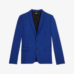 THE KOOPLES Single-breasted Slim-fit Wool Suit Jacket