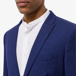 THE KOOPLES Slim-fit Single-breasted Wool Suit Jacket 9 THE KOOPLES Slim-fit Single-breasted Wool Suit Jacket -Default Template 4 R04137038 NAV01 ALT04