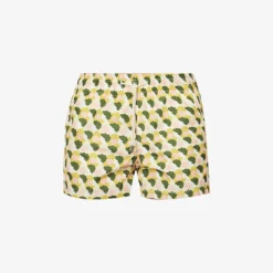 Arrels Barcelona X Olimpia Zagnoli Graphic-print Swim Shorts