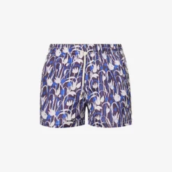 Arrels Barcelona X Cecilia Carlstedt Graphic-print Swim Shorts