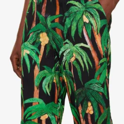 Palma Black Graphic-print Relaxed-fit Woven Shorts -Default Template 4 R04140916 BLACK ALT04