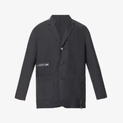 Undercover Patch-pocket Notched-lapel Regular-fit Cotton Blazer