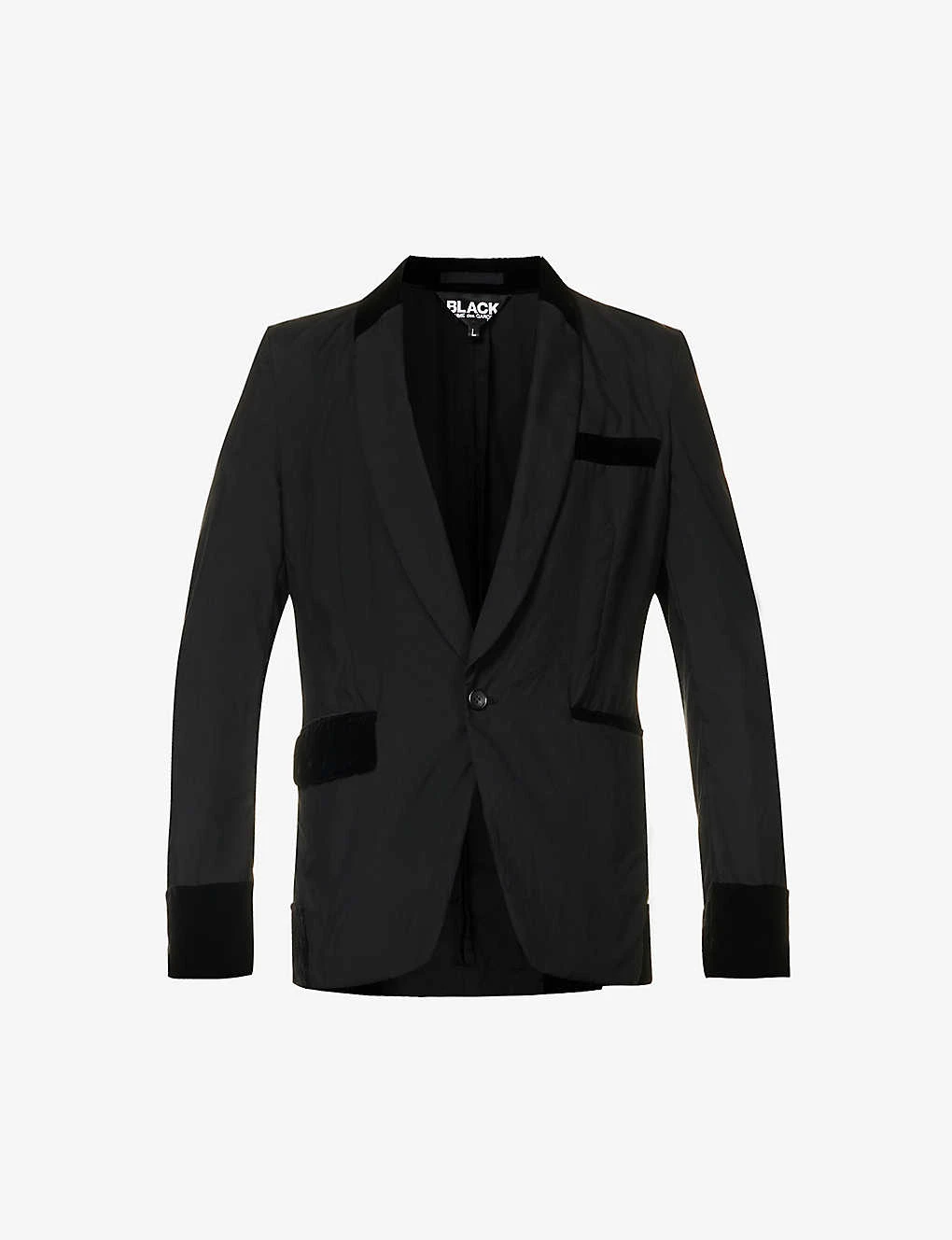 Unisex Single-breasted Regular-fit Woven Jacket 1 Unisex Single-breasted Regular-fit Woven Jacket