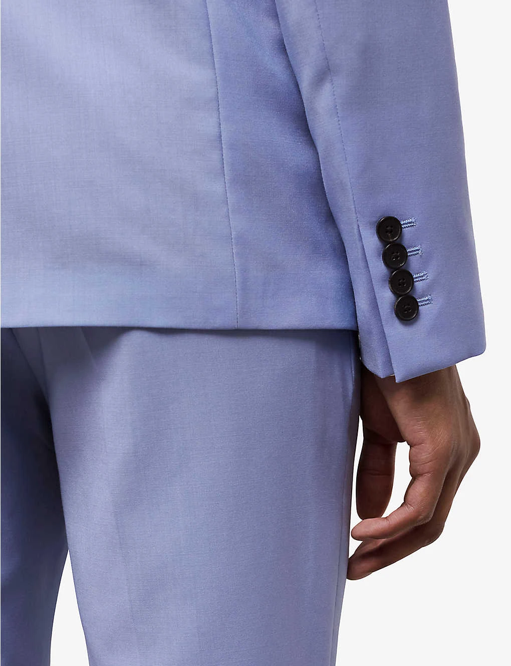 THE KOOPLES Single-breasted Slim-fit Wool Jacket 5 THE KOOPLES Single-breasted Slim-fit Wool Jacket - Image 5