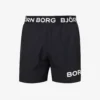 Bjorn Borg Borg Brand-print Stretch-recycled Polyester Shorts