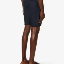 ORLEBAR BROWN Cornell Regular-fit Linen Shorts -Default Template 4 R04150113 NIGHTIRIS ALT03