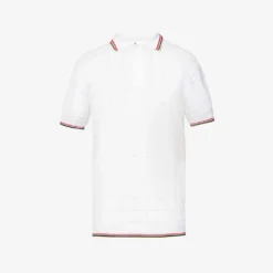 ORLEBAR BROWN Maranon Contrast-trim Cotton-knit Polo Shirt