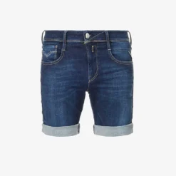 Replay Anbass 360 Denim-blend Shorts