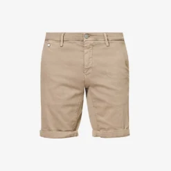 Replay Benni Hyperflex Regular-fit Stretch-cotton Chino Shorts