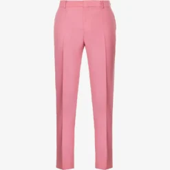 Alexander McQueen Tapered-leg Regular-fit Wool Cigarette Trousers