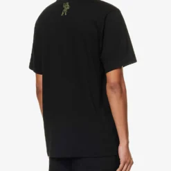 Billionaire Boys Club Gator Brand-patch Cotton-jersey T-shirt -Default Template 4 R04153435 BLACK ALT03
