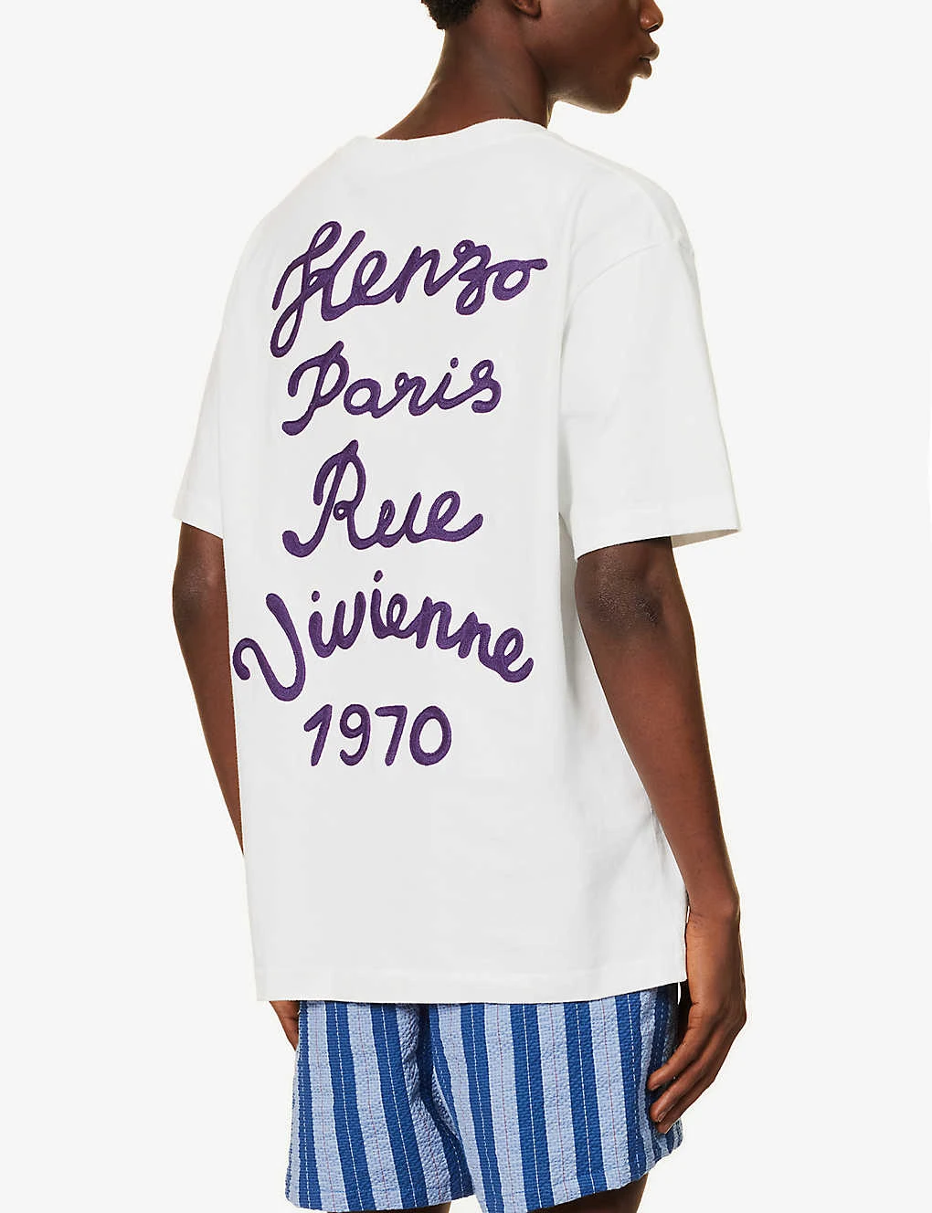 Kenzo Rue Vivienne Floral-print Cotton-jersey T-shirt 4 Kenzo Rue Vivienne Floral-print Cotton-jersey T-shirt - Image 4