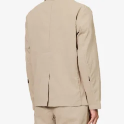 Snow Peak Air Comfort Single-breasted Regular-fit Woven Blazer -Default Template 4 R04159201 BEIGE ALT03