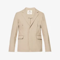 Snow Peak Air Comfort Single-breasted Regular-fit Woven Blazer