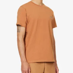 Snow Peak Relaxin' Fieldscape Brand-print Cotton-blend T-shirt -Default Template 4 R04159216 BROWN ALT02