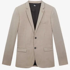 THE KOOPLES Peak-lapel Single-breasted Wool Suit Jacket