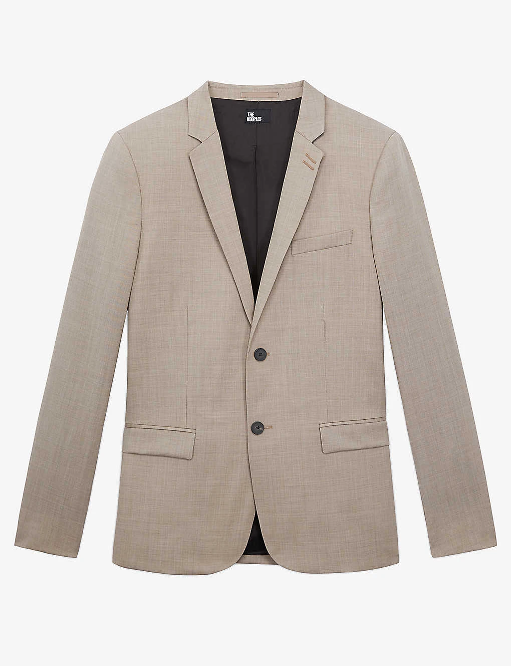 THE KOOPLES Peak-lapel Single-breasted Wool Suit Jacket 1 THE KOOPLES Peak-lapel Single-breasted Wool Suit Jacket
