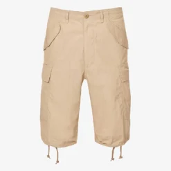 Ripstop Flap-pocket Cotton Shorts