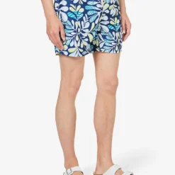 Speedo Watershort 40cm Abstract-print Recycled-polyester Swim Shorts 7 Speedo Watershort 40cm Abstract-print Recycled-polyester Swim Shorts -Default Template 4 R04163365 BLUEAQUWHITESPRITZ ALT02