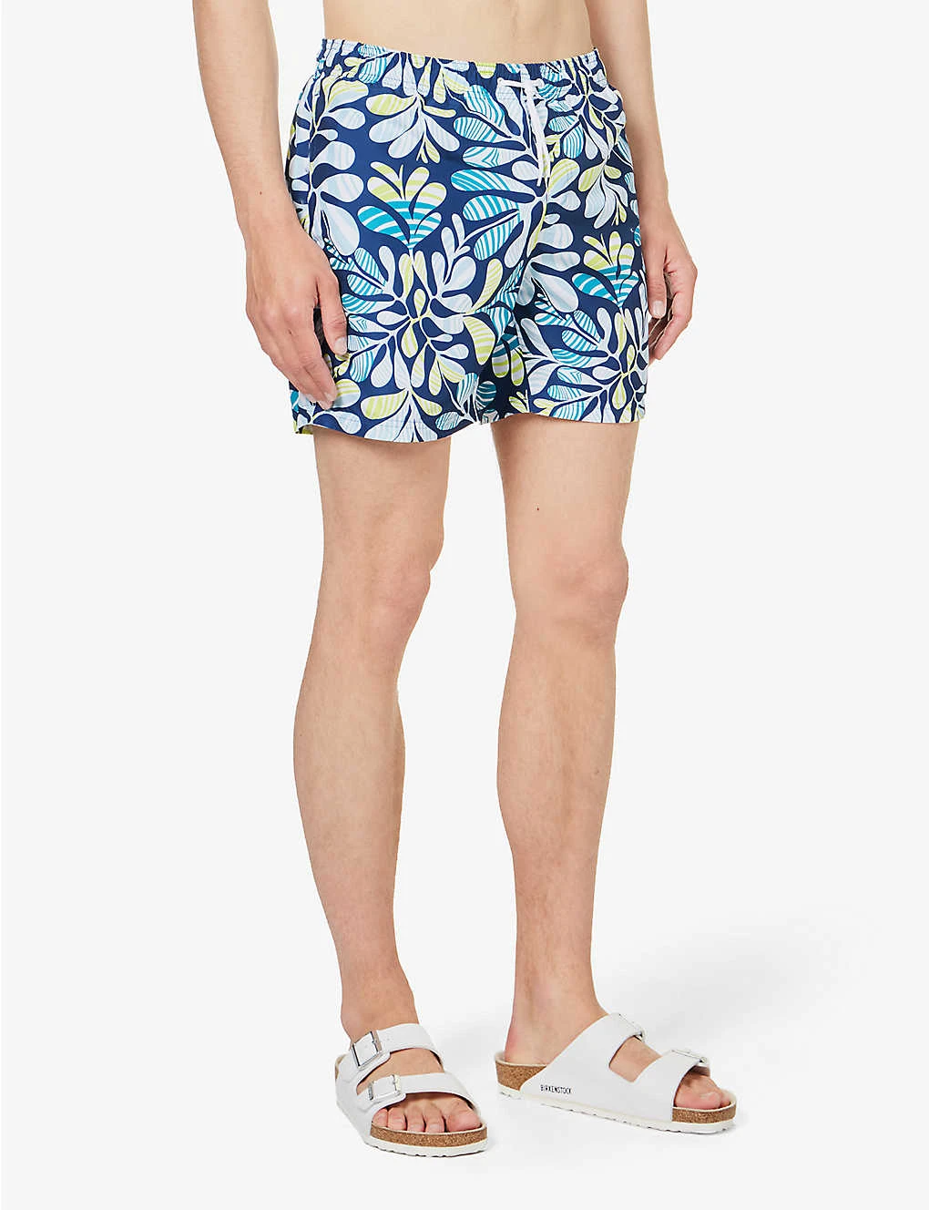 Speedo Watershort 40cm Abstract-print Recycled-polyester Swim Shorts 3 Speedo Watershort 40cm Abstract-print Recycled-polyester Swim Shorts - Image 3