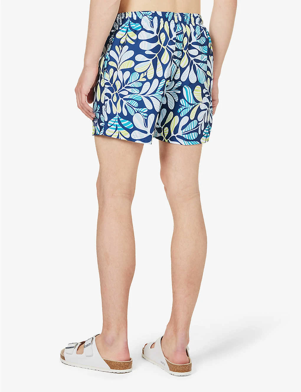 Speedo Watershort 40cm Abstract-print Recycled-polyester Swim Shorts 4 Speedo Watershort 40cm Abstract-print Recycled-polyester Swim Shorts - Image 4