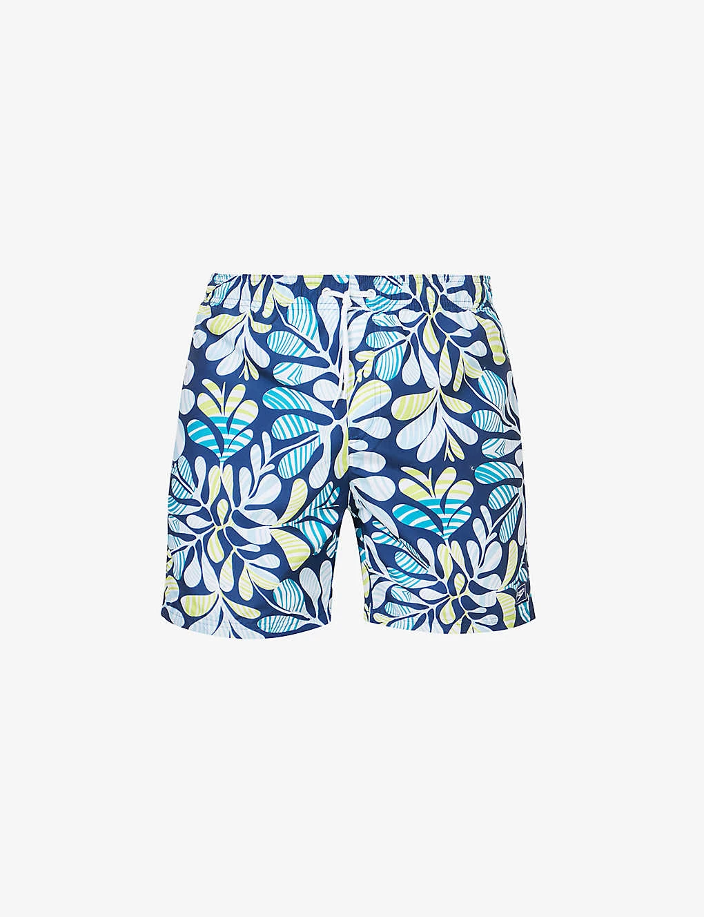Speedo Watershort 40cm Abstract-print Recycled-polyester Swim Shorts 1 Speedo Watershort 40cm Abstract-print Recycled-polyester Swim Shorts