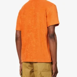 Towel-texture Patch-pocket Cotton-blend T-shirt 8 Towel-texture Patch-pocket Cotton-blend T-shirt -Default Template 4 R04164476 TANGERINEDREAM ALT03