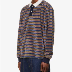 Stardust Striped-pattern Cotton-blend Rugby Shirt 7 Stardust Striped-pattern Cotton-blend Rugby Shirt -Default Template 4 R04164483 STARDUST ALT02