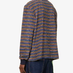 Stardust Striped-pattern Cotton-blend Rugby Shirt 8 Stardust Striped-pattern Cotton-blend Rugby Shirt -Default Template 4 R04164483 STARDUST ALT03